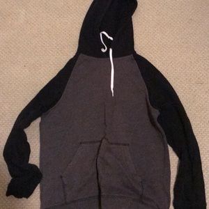 Grey and black zumiez hoodie
